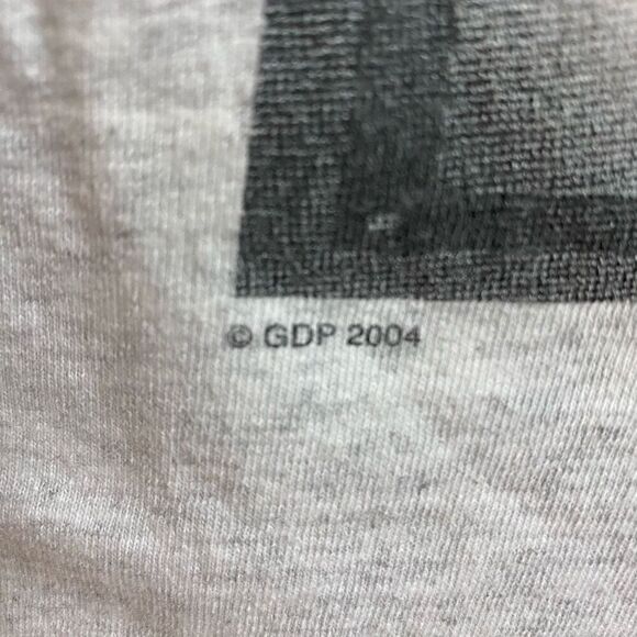 Gildan Activewear Men 2004 Grateful"Dead Sync Uncle Sam Skeleton T-shirt Gray XL - Picture 5 of 7